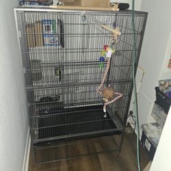 52" Large Animal Enclosure W/Accessories 