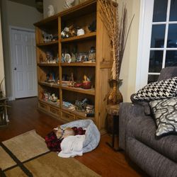 Rustic Wall Bookcase