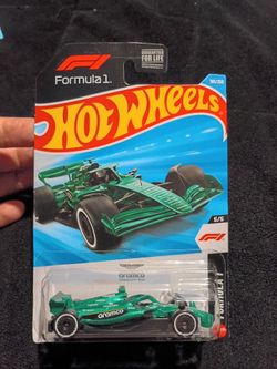 Hot Wheels Formula 1 Aston Martin Aramco Car