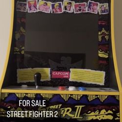 ARCADE STREET FIGHTER CONSOLE