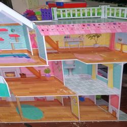 Doll House About 4’F Tall 