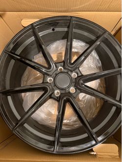 Glossy Black Rims by Modern Luxury