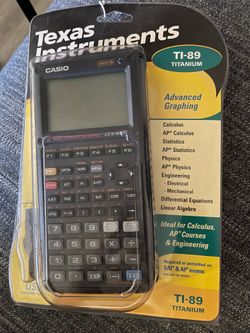 TI-89 Titanium Advanced Graphing Calculator