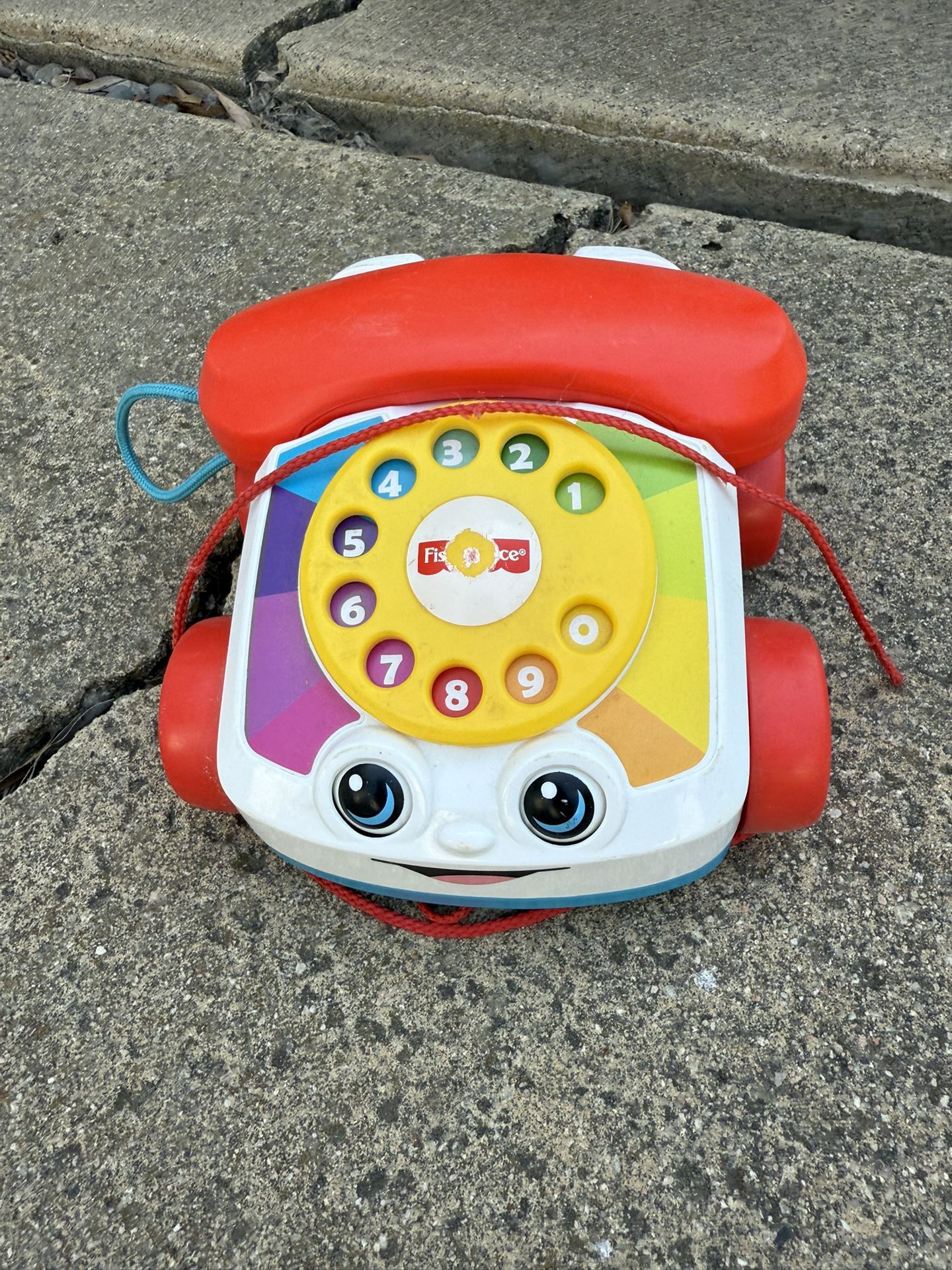 Fisher-Price Chatter Telephone Pull Toy with Rotary Dial