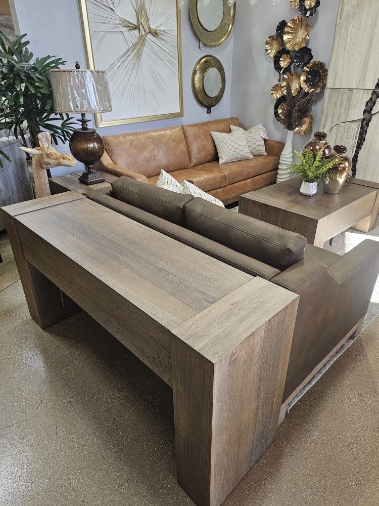 New Solid Wood Console Sofa Table Or Tv Stand!