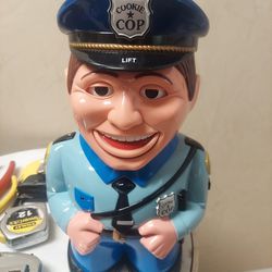 The Original Cookie Cop Police Offi Er Talking Cookie Jar
