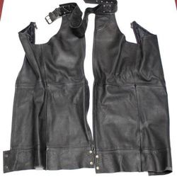 (Mens) Easyriders Leather Chaps (M)