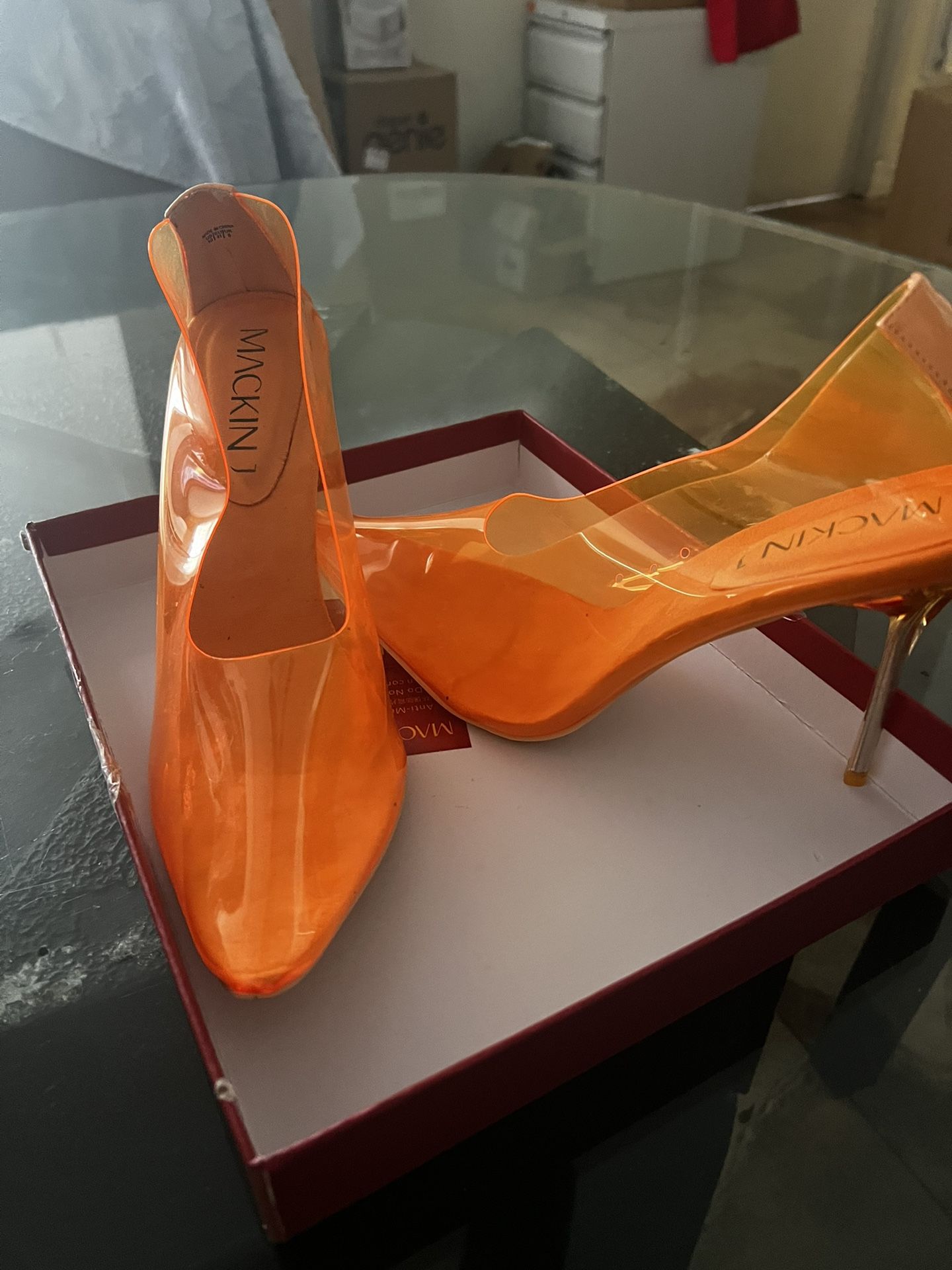 Clear High Heels ðŸ‘