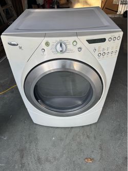 Whirlpool steam gas dryer