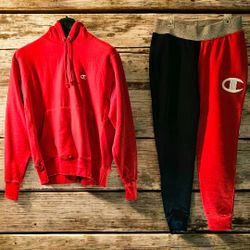 Champion Hoodie And Jogger Set Heavy blend