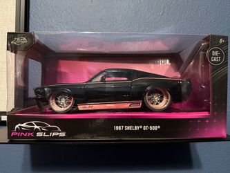 Jada Pink Slips 1967 Shelby GT-500 1:24 Scale – Black Rose Gold