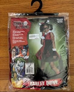 DC Comics Harley Quinn Costume  Girl’s Medium (8-10)