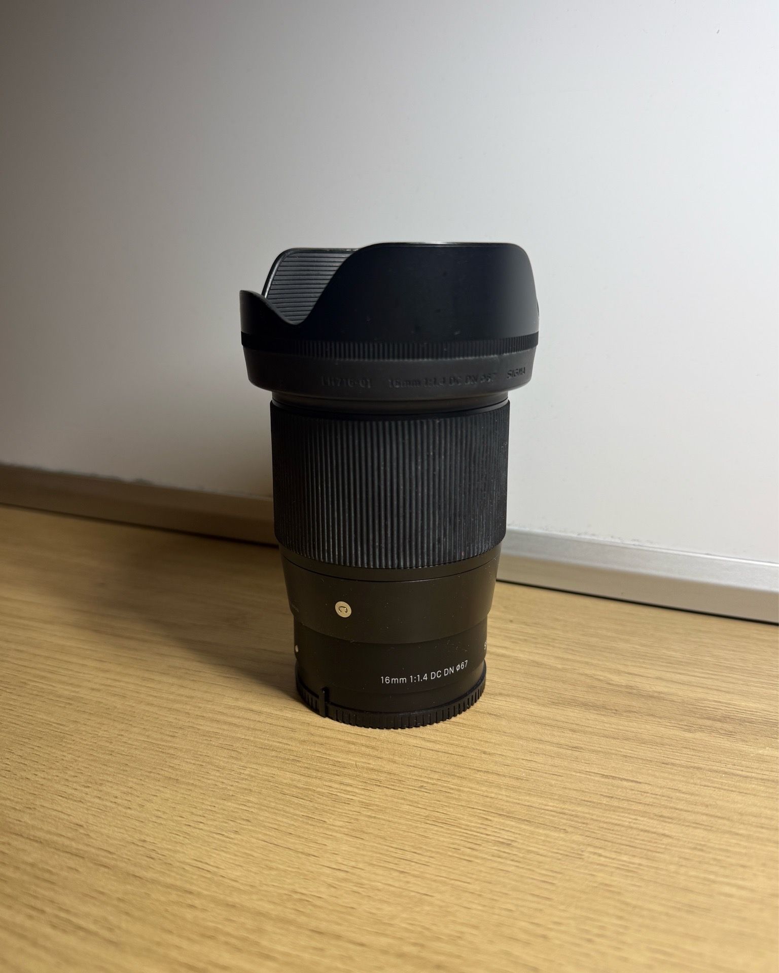 Sigma 16mm f1.4 Sony E-Mount Lens