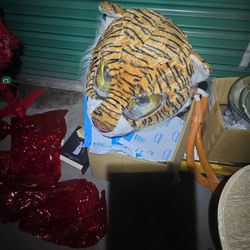 Tiger Costume Piece Mascot Head