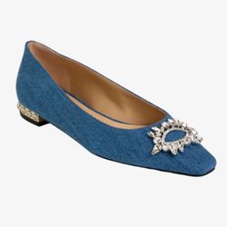 Denim Ballet Flat