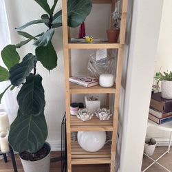 Wood Display Shelf