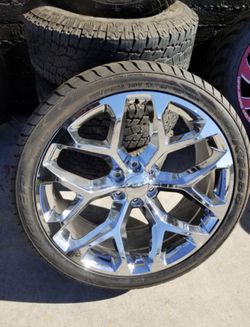 Set de rin 24 inch con llanta nueva