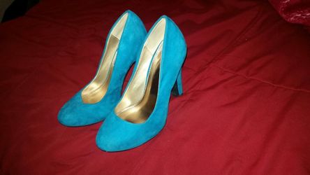 Blue High heels