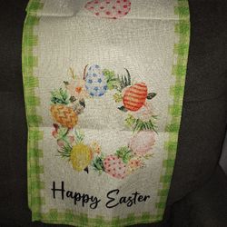 Easter Table Runner Canvas Size 30×182cm