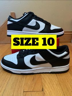 DS Dunk Low Panda Size 10