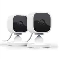 Blink Mini Indoor Plug-In HD Smart Security Camera. 