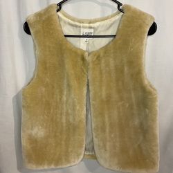 Faux fur vest from b-Sharp. Size M