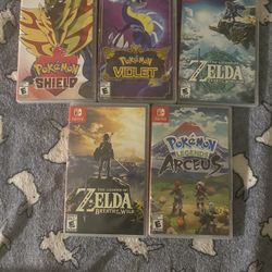 Nintendo Games (separately)
