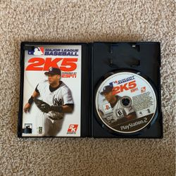 Major League Baseball 2K5 (PS2) W/ Manual