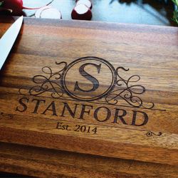 Custom Butcher Block Cutting Boards