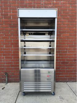 Turbo Air TOM-36ES-N 36" Vertical Open Air Cooler w/ (5) Levels, 115v
