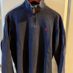 Ralph Lauren Blue Sweatshirt Size Large
