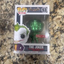 Funko Pop Batman Joker 3 Total (orange, Green, Purple) All In Good Condition 