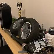 SUR-RON front suspension and battery