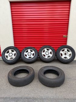 17inch Oem Chevy Rims With Tires