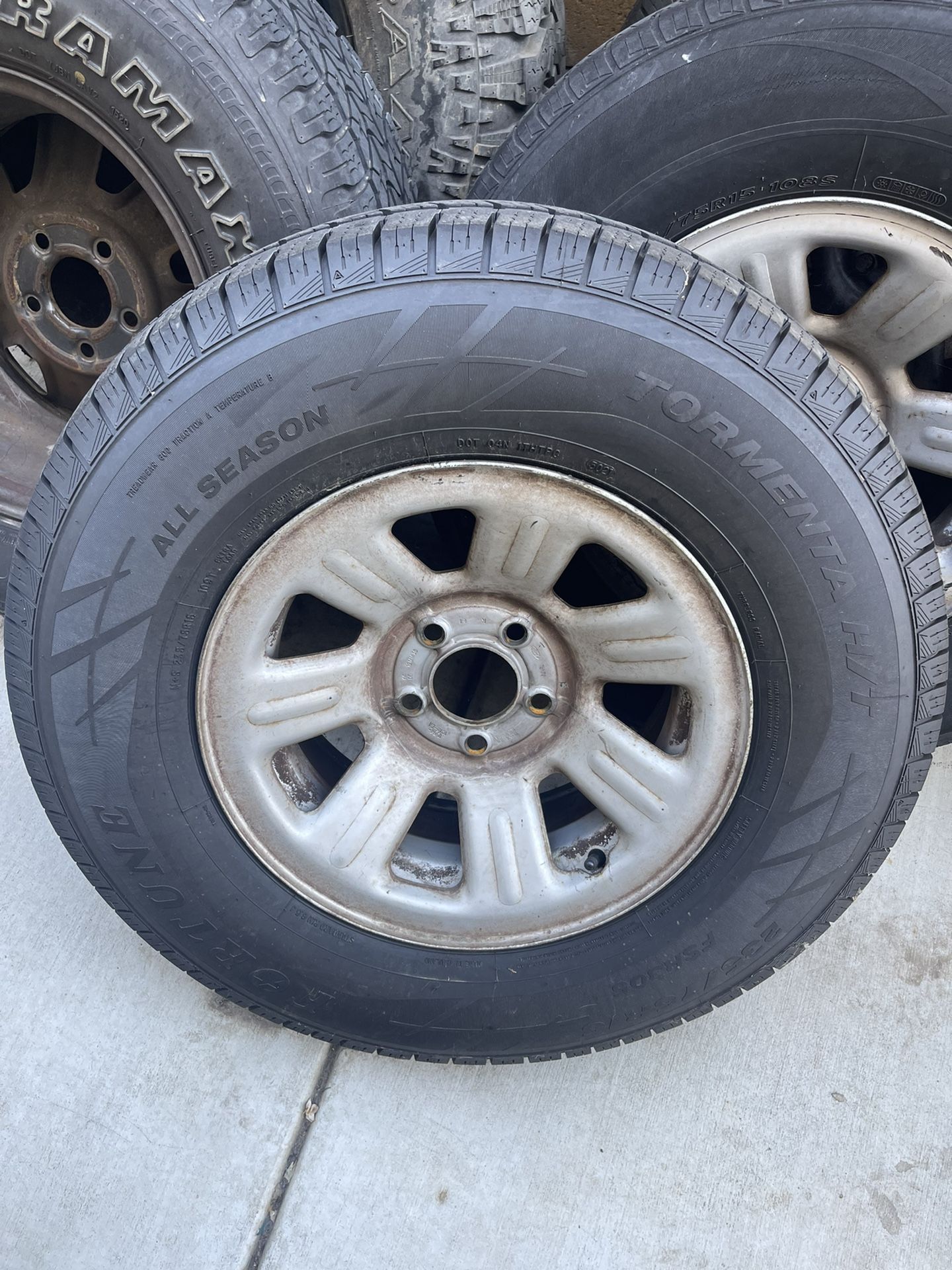 235 75 R15 Tires Ford Ranger
