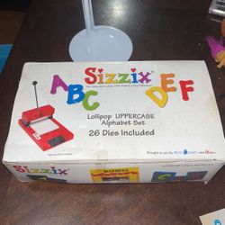 Sizzix UPPERCASE Alphabet Set