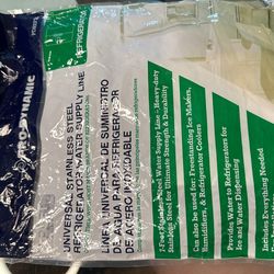 Universal Stainless Steal Refrigerator Water Supply 7 Ft