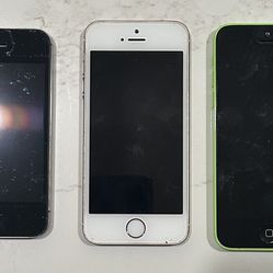 5 iPhones 