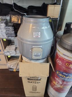 Vortex Powerfans 12" Blower W/ MountainAir 12" Carbon Filter