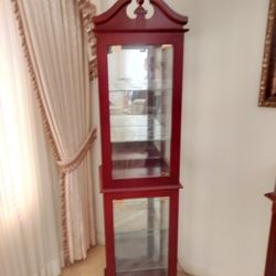 3 Piece Stackable China Cabinet 