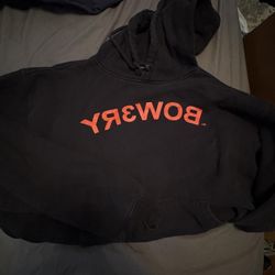 Black Bow3ry DSGN Bow3ryintl hoodie with reverse