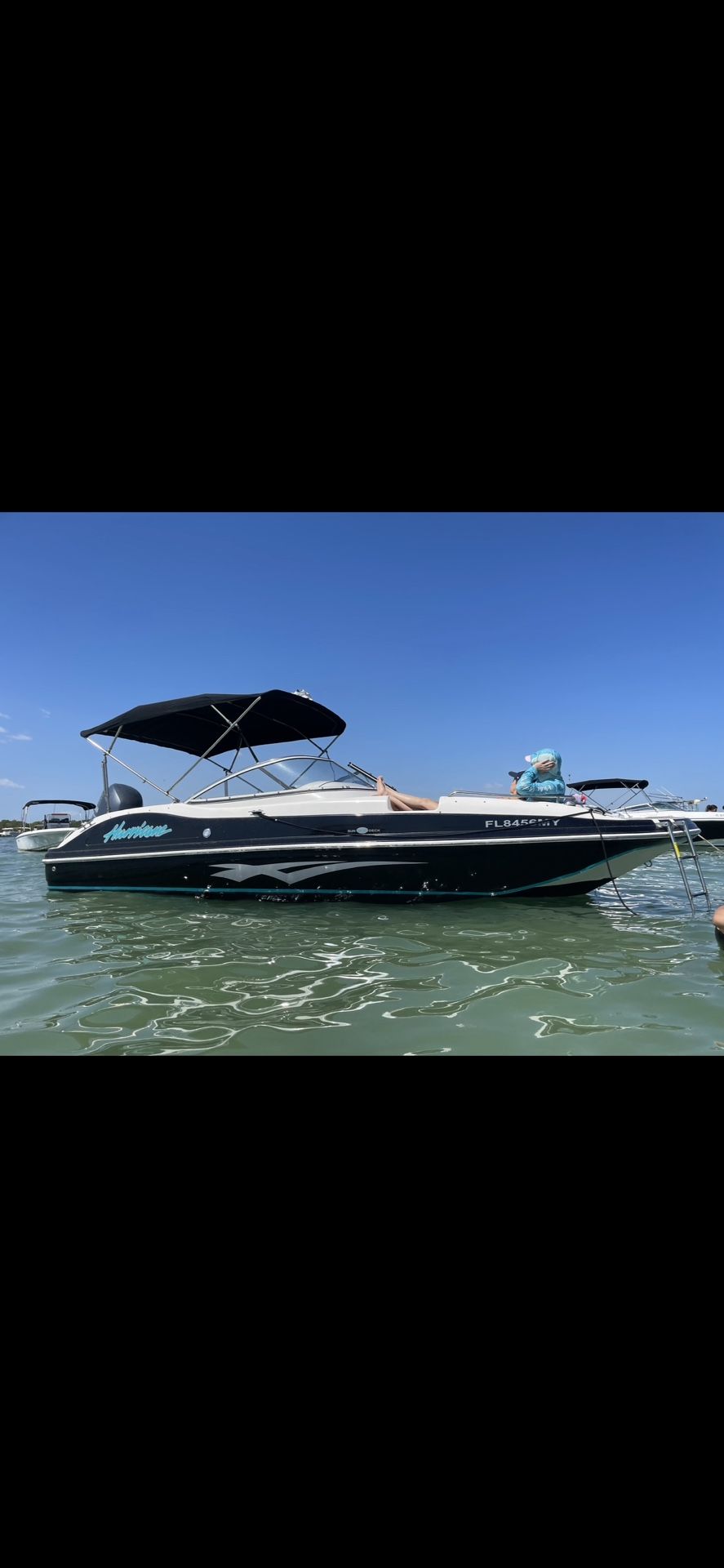 21’ Hurricane Bay Boat