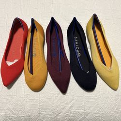 Bundle  Of New In Box Rothy’s Size 8