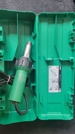 Leister Triac S 120V 1600W Heat Shrink Hot Welder(Like New condition)