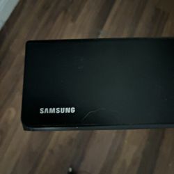 Samsung Soundbar And Woofer
