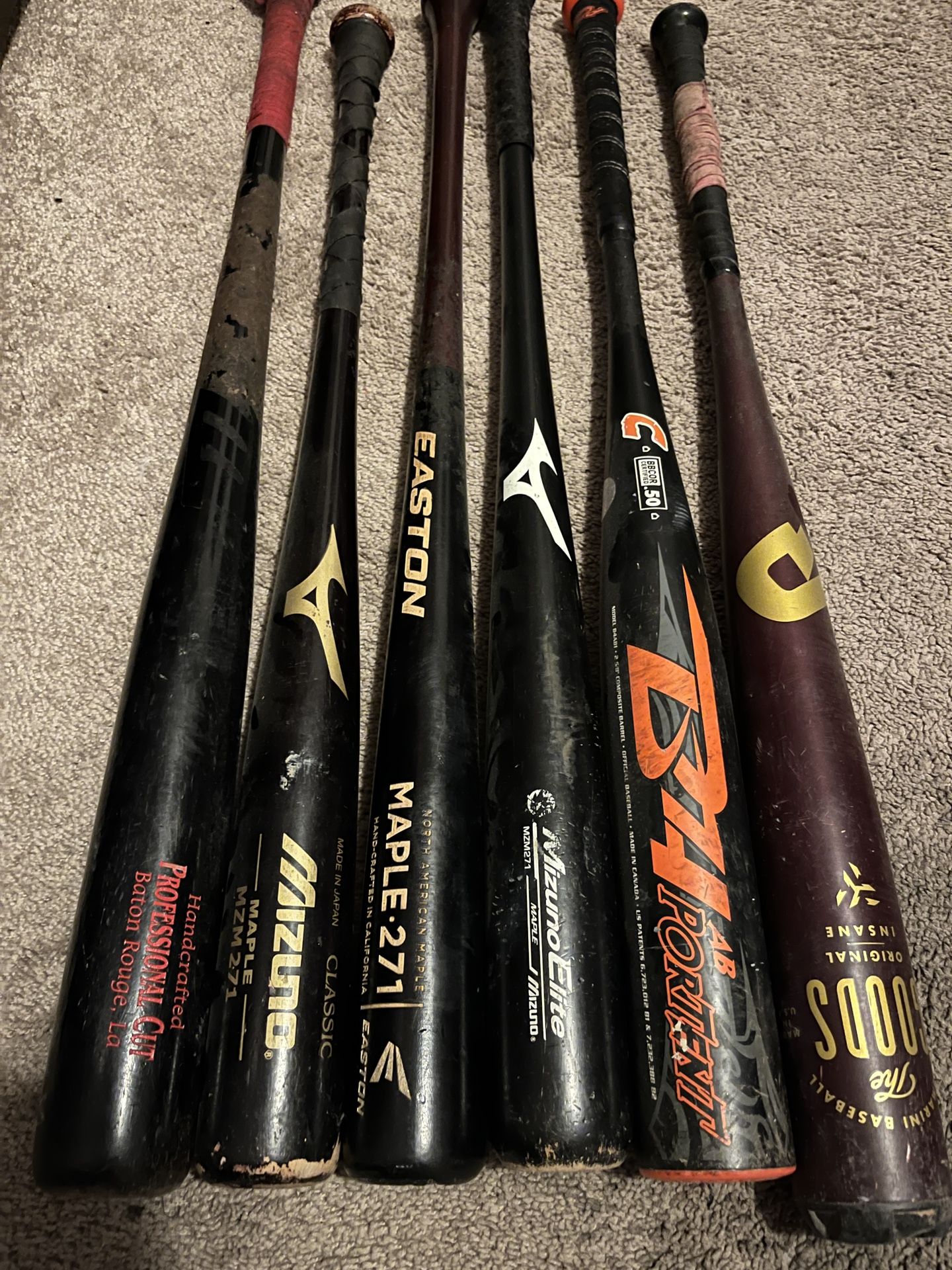 BBCOR/ Wood Baseball Bats