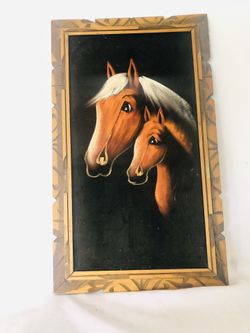 Horses On Black Velvet 