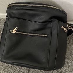 Gorgeous Functional Black Diaper Bag Backpack Purse (Fawn Brand Dupe) Will Accept Best Offer