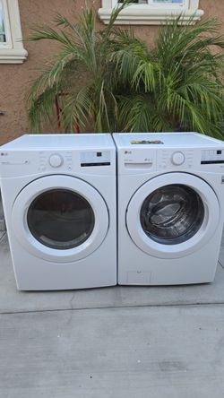 LG Front Load Washer and Dryer Set