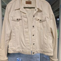 Levi's White Denim Jacket
